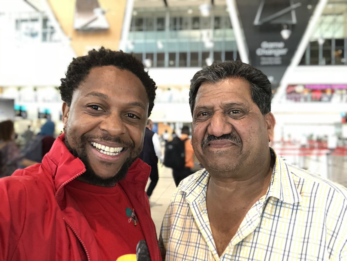 MbuyiseniNdlozi's tweet photo. I just met Mr. Abdurahman Khan this afternoon at the #WinnieMandelaInternationalAirport. He now serves as secretary in an EFF Branch in Cape Metro. 

We must be doing something right 😂 https://t.co/CNApYkqwlh