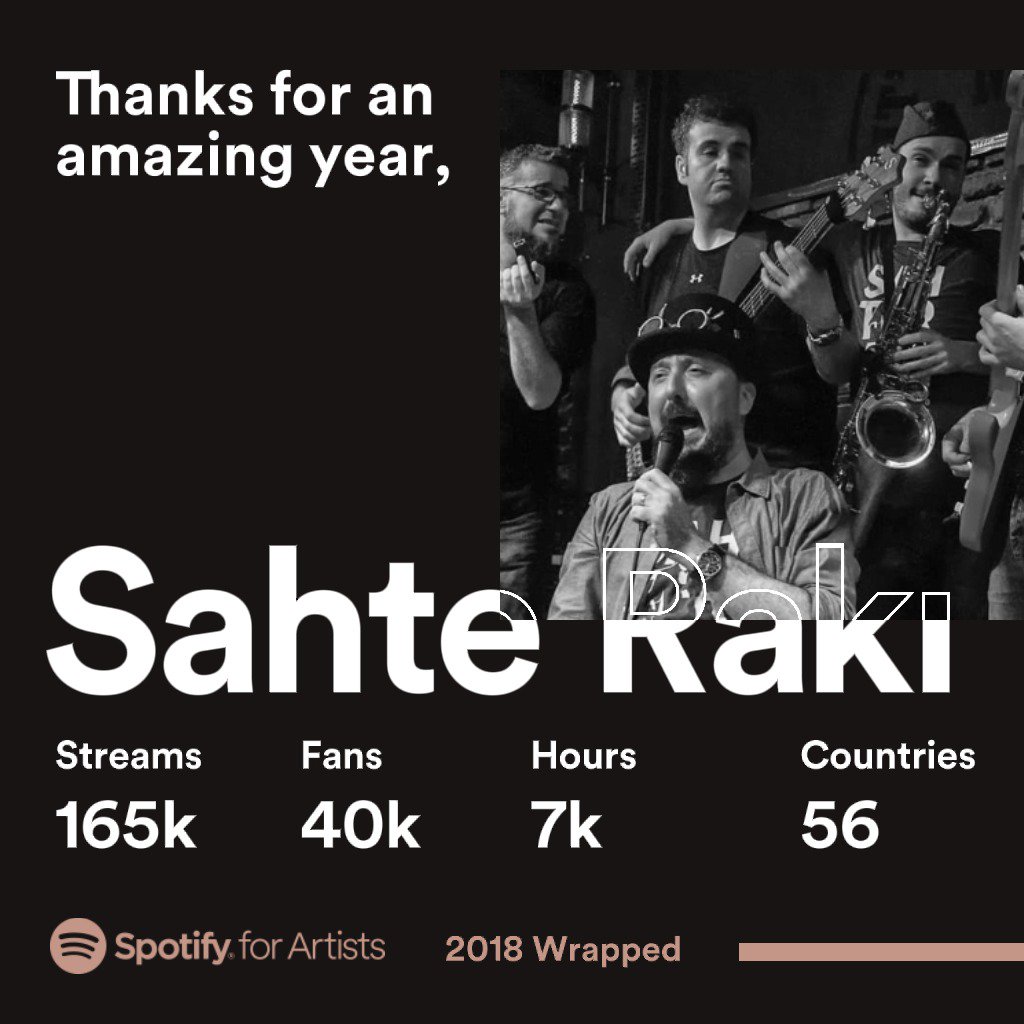 Beğenen, dinleyen, listesine alan herkese sonsuz teşekkürler :) Hep beraber daha iyilerine inşallah. İşte spotify linkimiz :) open.spotify.com/artist/3fEsjec…