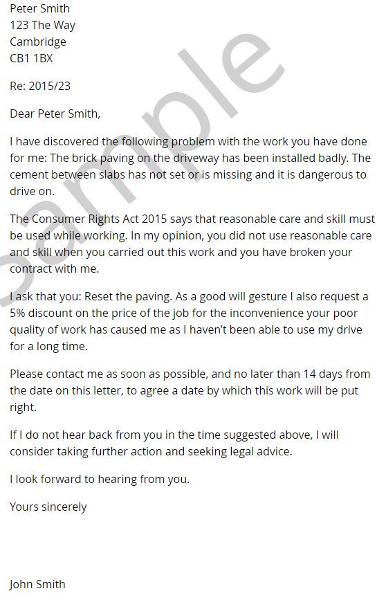 Suffolk Trading Standards Letterwritingday Have You Had Poor Quality Work Undertaken By A Trader Here S A Template Letter For You To Use T Co Okezego40k T Co Elxkpk3ima Twitter