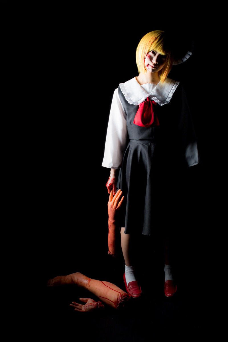 ねっく 毎月七日はルーミアの日 ルーミア 東方project 2 血糊グロ注意 コスプレ 東方 東方project 写真集 Rom ルーミア