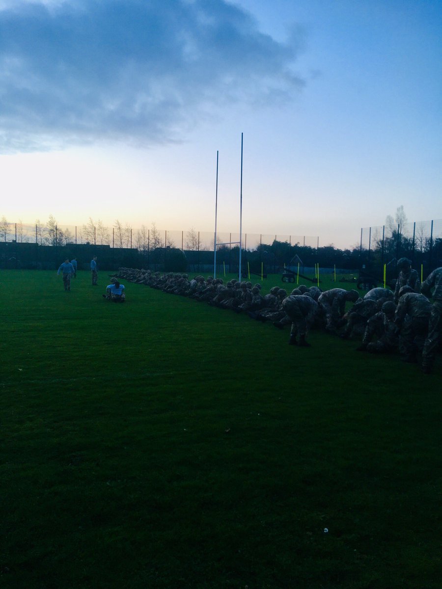 CO_2RIFLES's tweet photo. Unusually dry this morning during Commanding Officer’s PT - combat PT complete with wrestling, crawling and a gun run. Great way to start the day. #gettingpaidforthis #swiftandbold #tgif @RiflesRegiment @Rifles_Comd_SM https://t.co/baGn9QyXtk