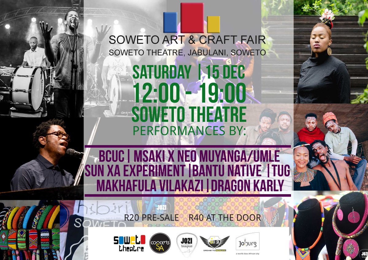 MissMsibi's tweet image. Beside myself with excitement about @JoziUnsigned 's unofficial #YearEndParty at the @SACF_Market on SAT 15 Dec