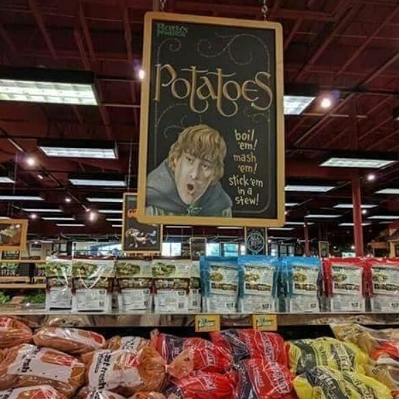 Sean Astin (@SeanAstin) on Twitter photo 2018-12-07 07:28:01 I dont know what local store TOOK this, SAM GOES TO MARKET’ Sign, PHOTO, but I really want to OFFER AUTOGRAPHED COPIES OF IT AS A REWARD on my Environmental (Vegetable & Po-Tay-Toe friendly) Campaign!!!! Will the Photographer & Store DM me, to make sure y’all don’t mind... I dont know what local store TOOK this, SAM GOES TO MARKET’ Sign, PHOTO, but I really want to OFFER AUTOGRAPHED COPIES OF IT AS A REWARD on my Environmental (Vegetable & Po-Tay-Toe friendly) Campaign!!!! Will the Photographer & Store DM me, to make sure y’all don’t mind...