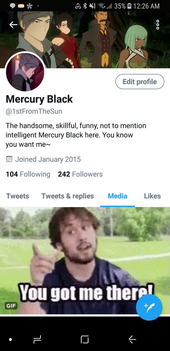 /throwback to 4 years ago when I made a random bs Mercury account and didnt ever change the bio