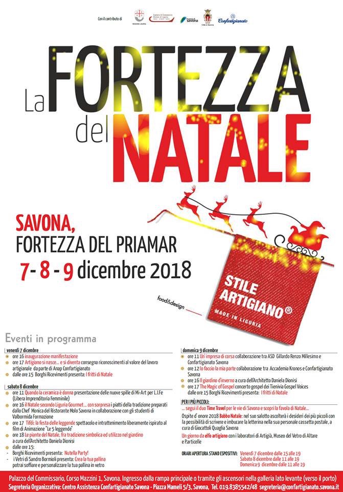 BerlangieriA's tweet photo. In questo fine settimana alla Fortezza del Priamar di Savona  "La Fortezza del Natale" https://t.co/HUGw2uDXOt