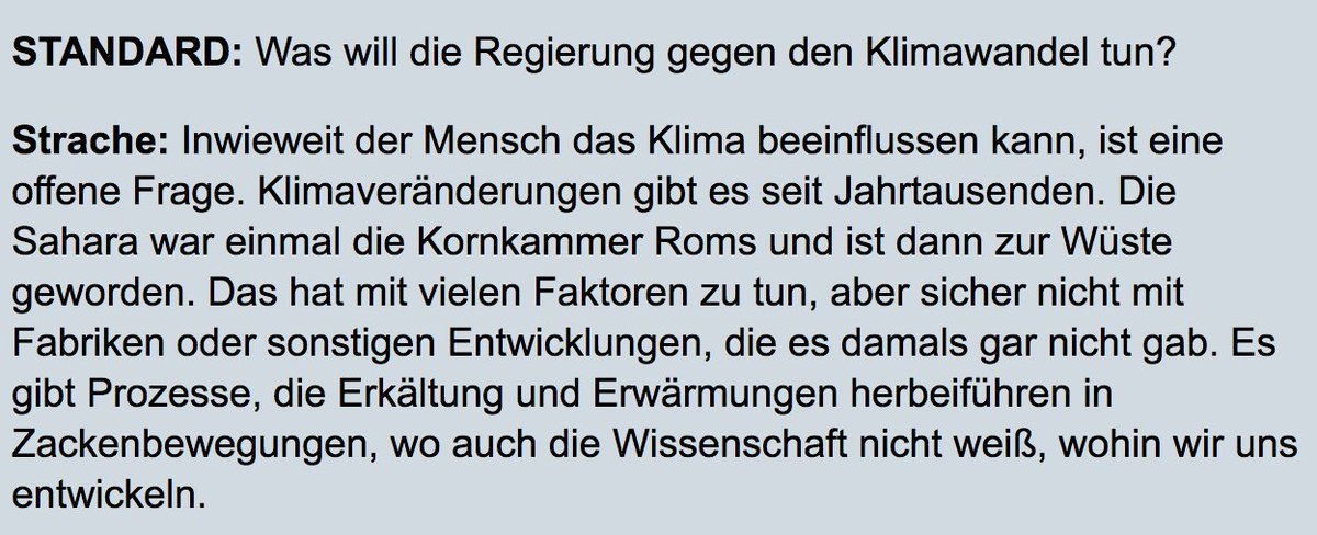 lukas_hammer's tweet photo. Der Vizekanzler der Republik Österreich leugnet den menschengemachten Klimawandel. Gibt es da eigentlich schon eine öffentliche Erwiderung unserer Umweltministerin @ElliKoestinger? https://t.co/CoOcqzLfad