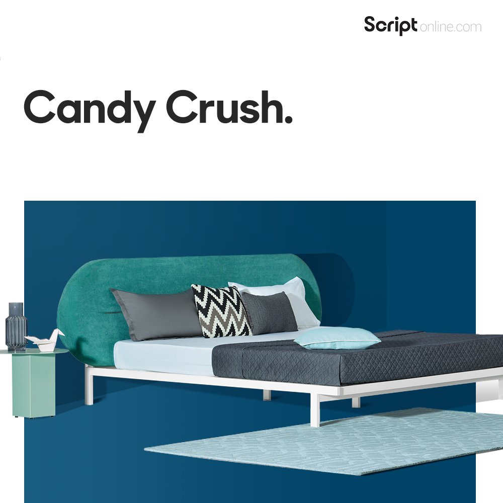 scriptonlineind's tweet image. The Candy Curve Bed has quirky colours, materials and design lines, which will add a very contemporary dash to your sleep space. 

Visit our stores in #Bengaluru and #Delhi to discover more from our range of versatile home furniture and accessories #ScriptYourSpace