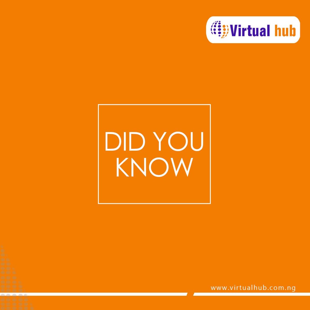VirtualhubNG's tweet photo. The average office worker spends 50 minutes a day looking for lost files and other items. 😃

#Officesinlagos #servicedoffice #officeforrent #startups #entrepreneurs #business #coach #freelance #grind https://t.co/F4NLGNCvHE