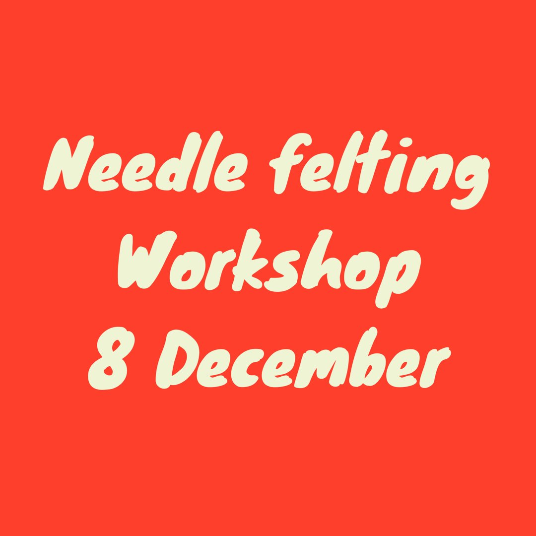 Needle felting workshop Saturday, book now! facebook.com/events/2448074… #tonbridge #kent #tunbridgewells #sevenoaks