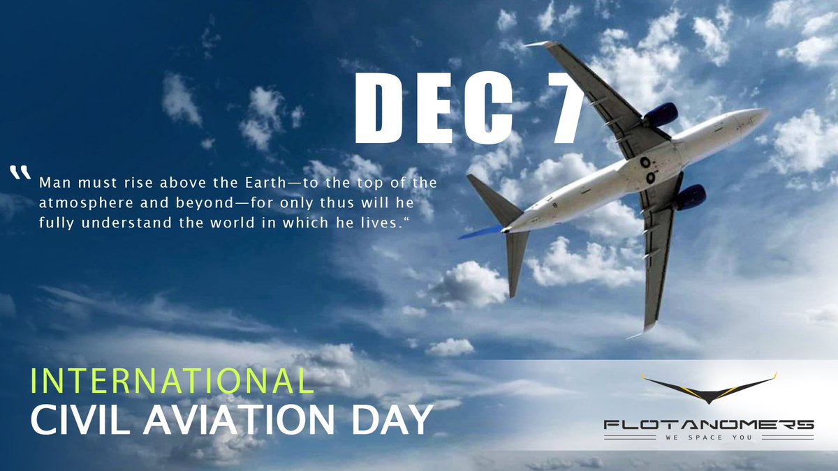 flotanomers's tweet photo. Flotanomers thanks the whole team of @icao for playing a vital role in air transport and also appreciate the wonders and convenience of modern air transport and its impact on our life. #InternationalCivilAviationDay #flotanomers #aviation #drones #dronesforlife #gameofdrones https://t.co/bOXfFZ8UX4