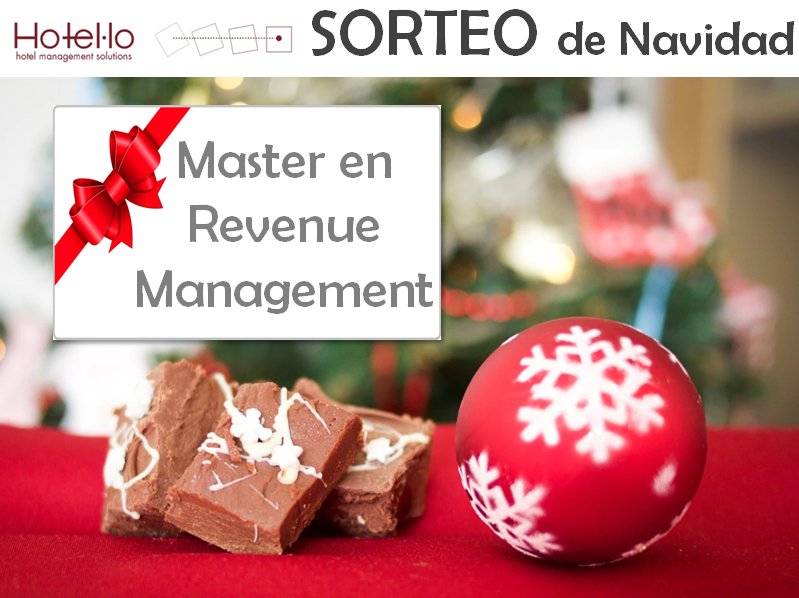 Tras el éxito del año pasado volvemos a repetir nuestro SORTEO DE NAVIDAD. Sorteamos nada menos que un Master en Revenue Management, así como un Programa Intensivo y un Curso de Revenue Management!
Comparte esta publicación y sigue todas las instrucciones: ow.ly/b8P350jSEtC