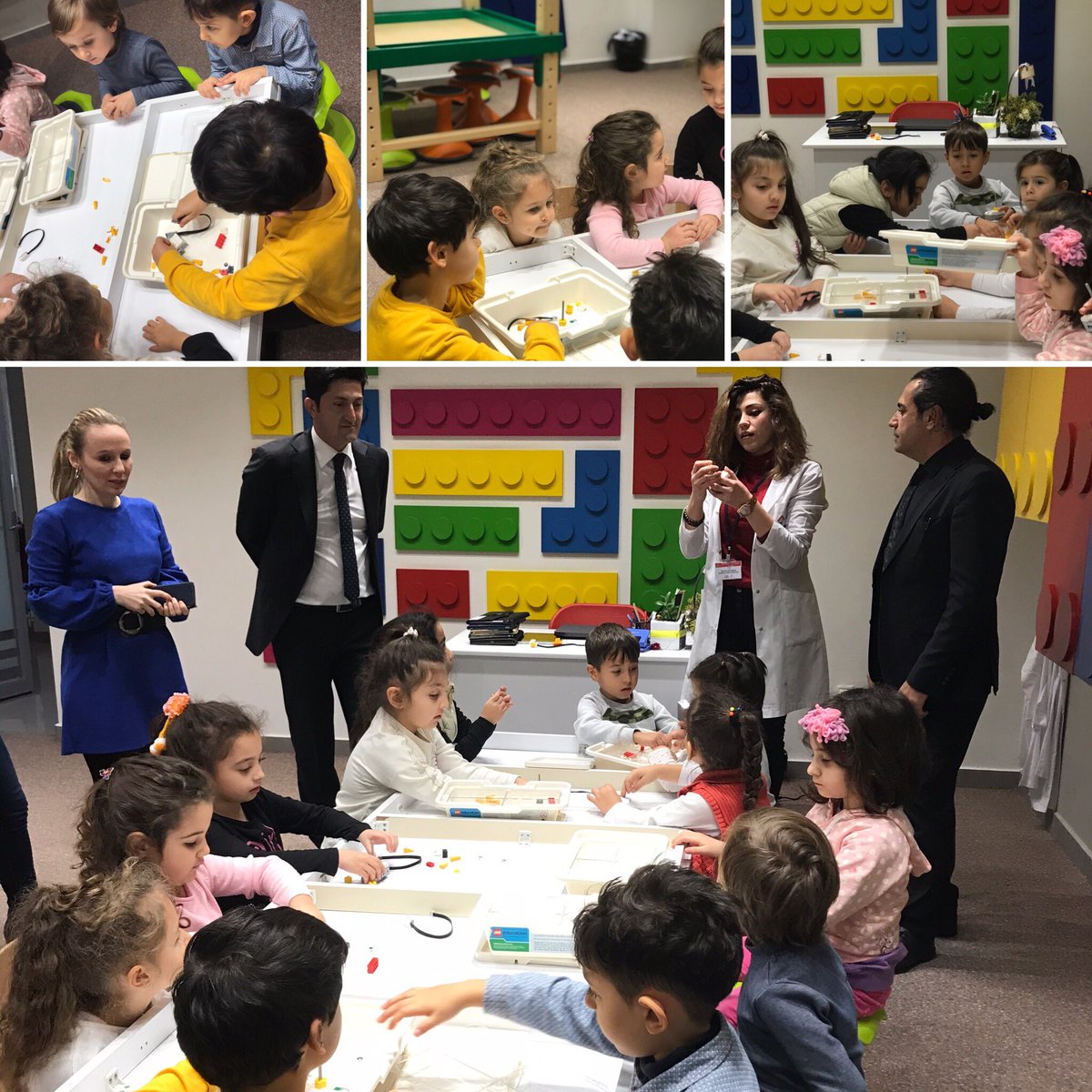 BK_Eskisehir's tweet image. Ticaret Borsası İlkokulu anasınıfı öğrencileri “Hour of Code” etkinliği kapsamında Lego atölyemizde mesafe sensörlü vak vak ördek etkinliğini gerçekleştirdi 🦆 🦆 #bahcesehirkodluyor #codingBK #dünyakodlamasaati #hourofcode