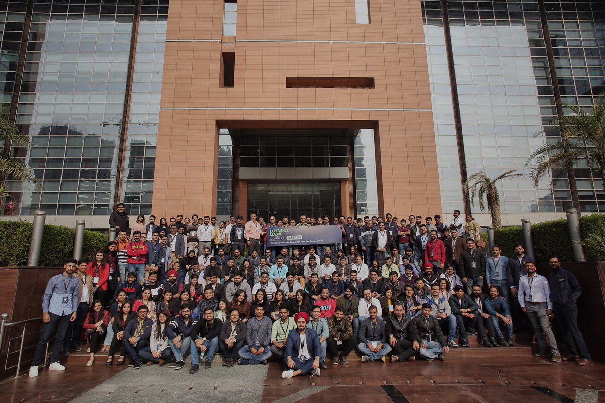 AdobeExpCare's tweet image. We Know You. We Empower You. We Connect You. @ Experience League Community Meetup 2018 | Adobe Office, Noida -132
#adobemeetup #experienceleague
