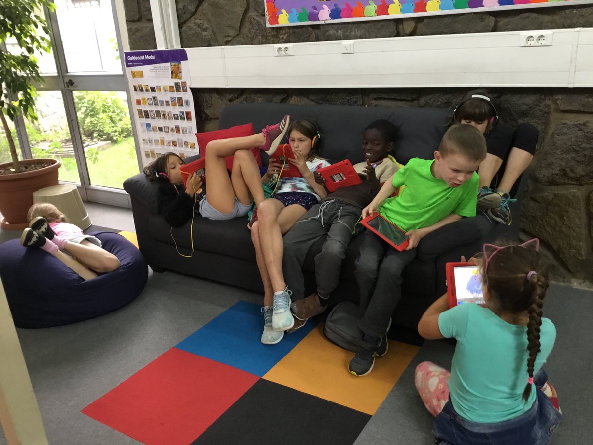 KimShumlansky's tweet image. Wish I were this relaxed when learning new coding!!#Weekofcode is still going strong on day 5 @icsaddislibrary