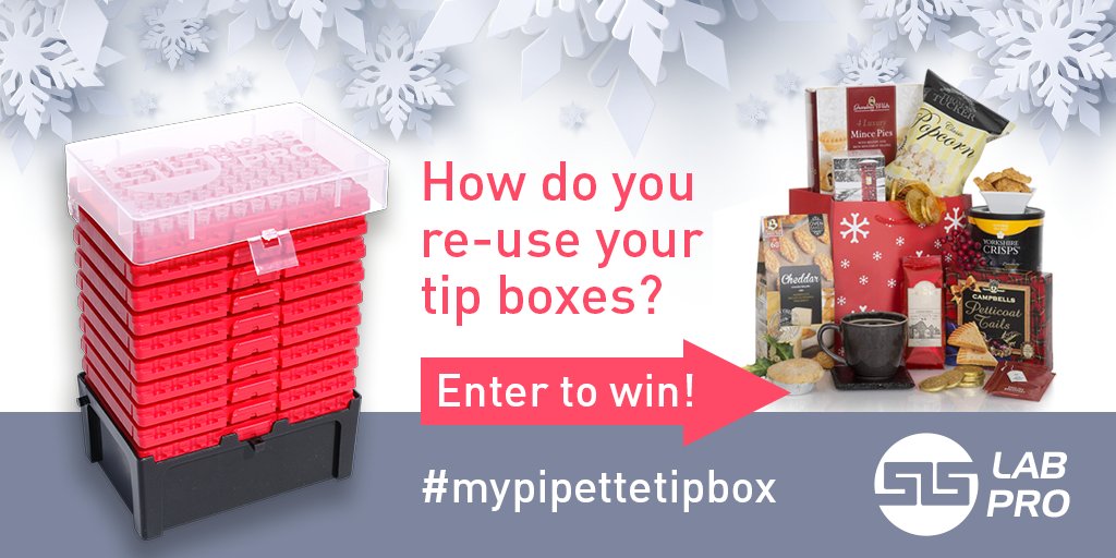ScientificLabs's tweet image. #COMPETITION - Show us your creative uses for your empty #pipette tip boxes 🎄Share a picture tagging us and using #mypipettetipbox by 19th December to enter. Up for grabs is a festive Christmas hamper! 😃
Full Terms and Conditions here: scientificlabs.co.uk/news #labequipment