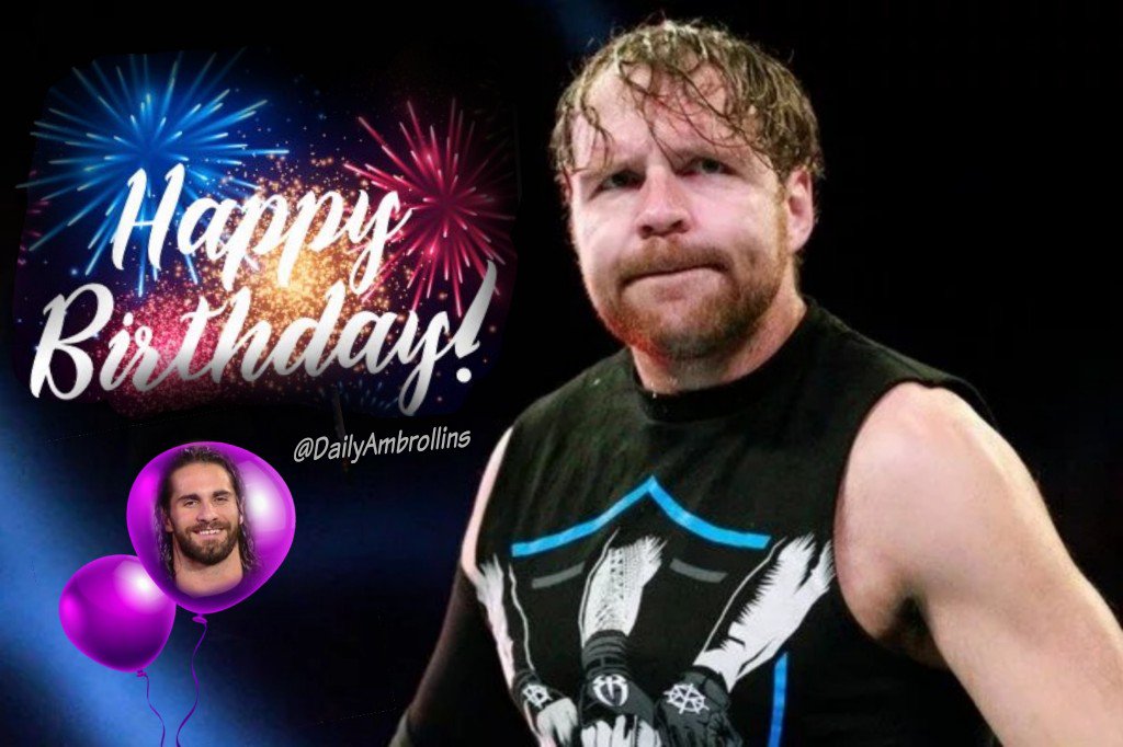 Happy lunatic birthday to the one and only Dean Ambrose      