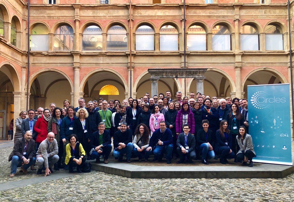 Just back from Bologna representing SU at the kick off meeting for the EU CIRCLES research project developing microbiome solutions for food production . What a huge project and an amazing opportunity for us to lead new microbiome research in Atlantic salmon #CirclesEU @StirBES