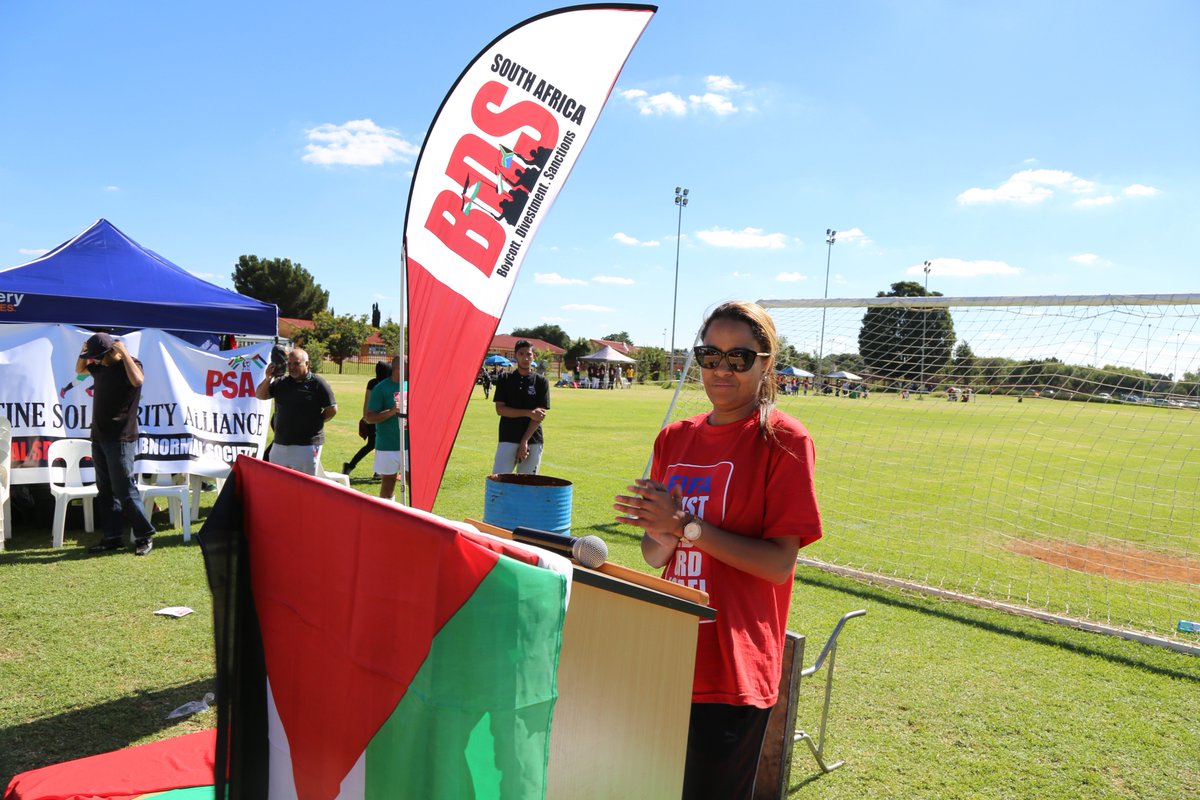 Africa4Pal's tweet photo. We wish a happy and joyful 36th birthday to one of our family members, a reliable member of the BDS team, @GautengANC Spokesperson and Member Of @ParliamentofRSA @TasneemMotara A.K.A #RotiQueen.

Many, many happy returns and may you live to see a Free Palestine. https://t.co/EKW78TUHj2