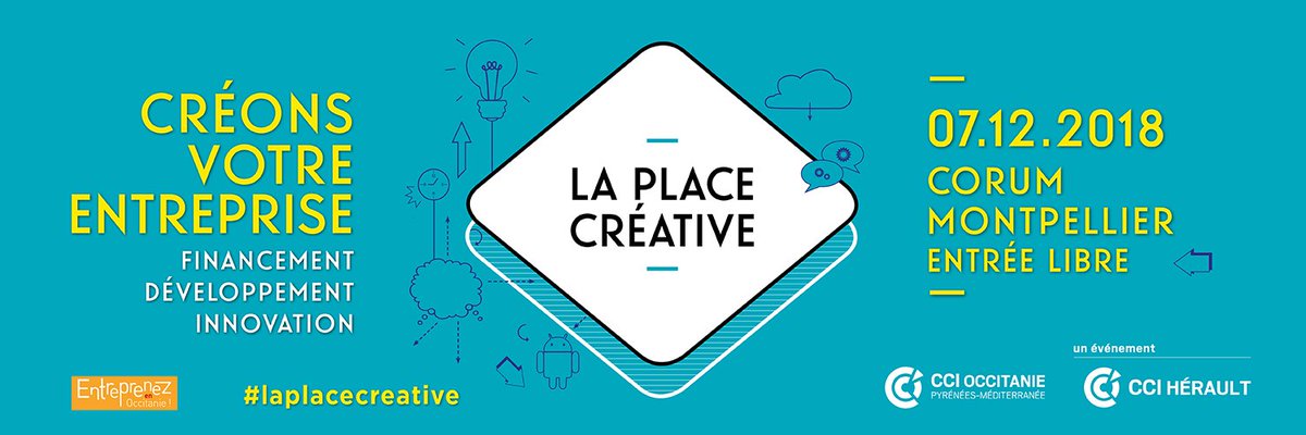 Avis aux entrepreneurs et futurs entrepreneurs ! MBS et son <a href="/MBS_ECenter/">MBS Entrepreneurship Center</a> vous donnent rendez-vous aujourd'hui à #LaPlaceCreative au Corum de Montpellier 😉 <a href="/CCIHerault/">CCI Herault</a> <a href="/CCIoccitanie/">CCI Occitanie</a> <a href="/VanessaMotais/">Vanessa Motais</a> @k_gundolf