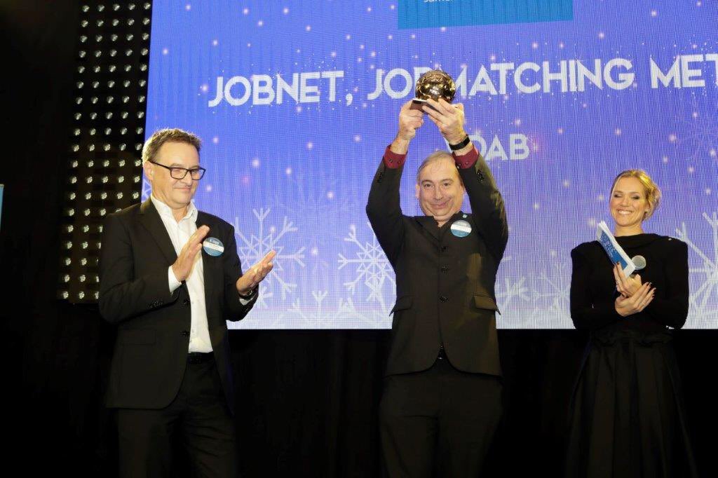 Agorianl's tweet image. De Agoria eGov Award 2018 voor ‘Innovatie’ gaat naar #Jobnet (#Jobmatching met #AI) van @vdab_be!