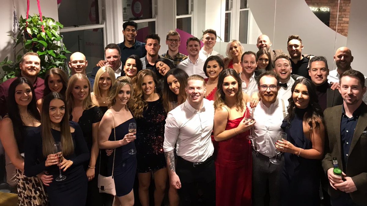 Team FR at the Christmas party last night! There’s a few sore heads this morning! 🥂 #Christmas #worksdo #party