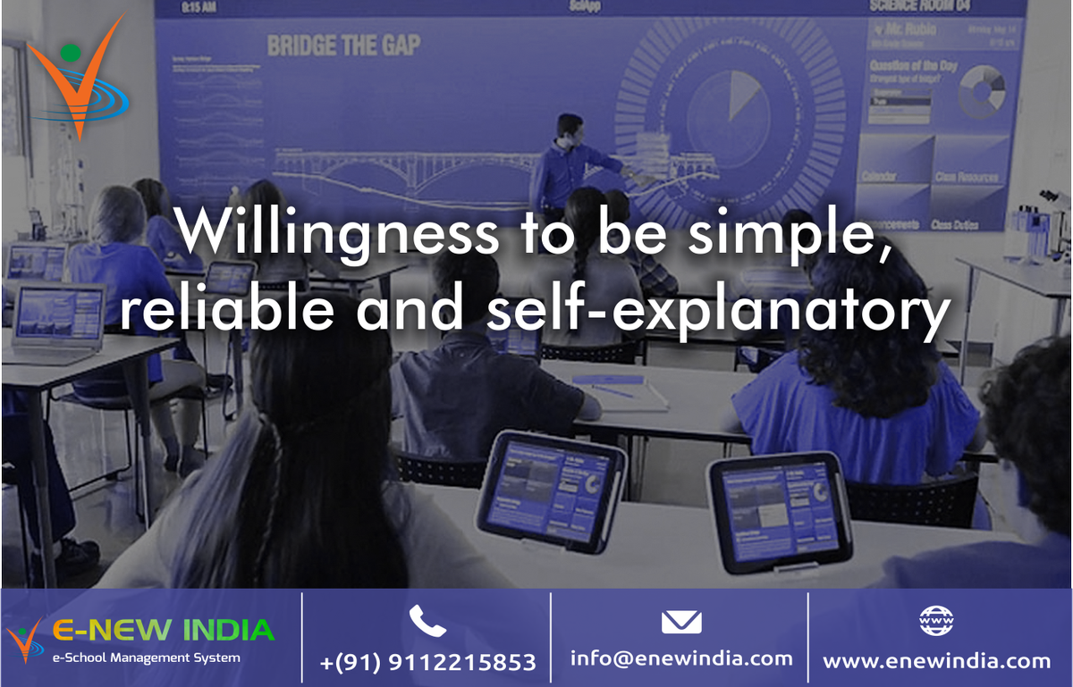 enewindia2's tweet photo. An effective School Erp helps in creating a major difference to boost learning.
#Enewindia #School #Education
Call: +91 9923 599 971
Mail: sales@ayninfotech.com
Visit Us: https://t.co/CgijZD5GDs https://t.co/GNalU61Ujo