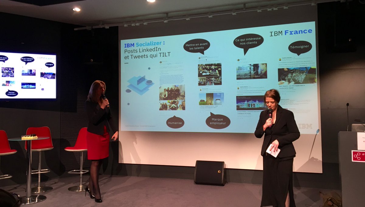 Aurelien_Gohier's tweet image. Découverte du programme #IBMSocializer : “Comment engager toute l’entreprise via le #socialselling” — c’est passionnant et concret, un modèle de réussite en #B2B dans le domaine de l’#employeeadvocacy. Bravo @sophie8stanton @SeverineLienard 👏🏻👏🏻👏🏻 @IBM_France #SocialSellingForum