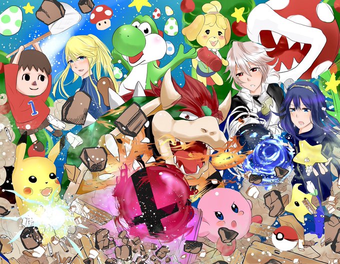 スマブラspのtwitterイラスト検索結果 古い順