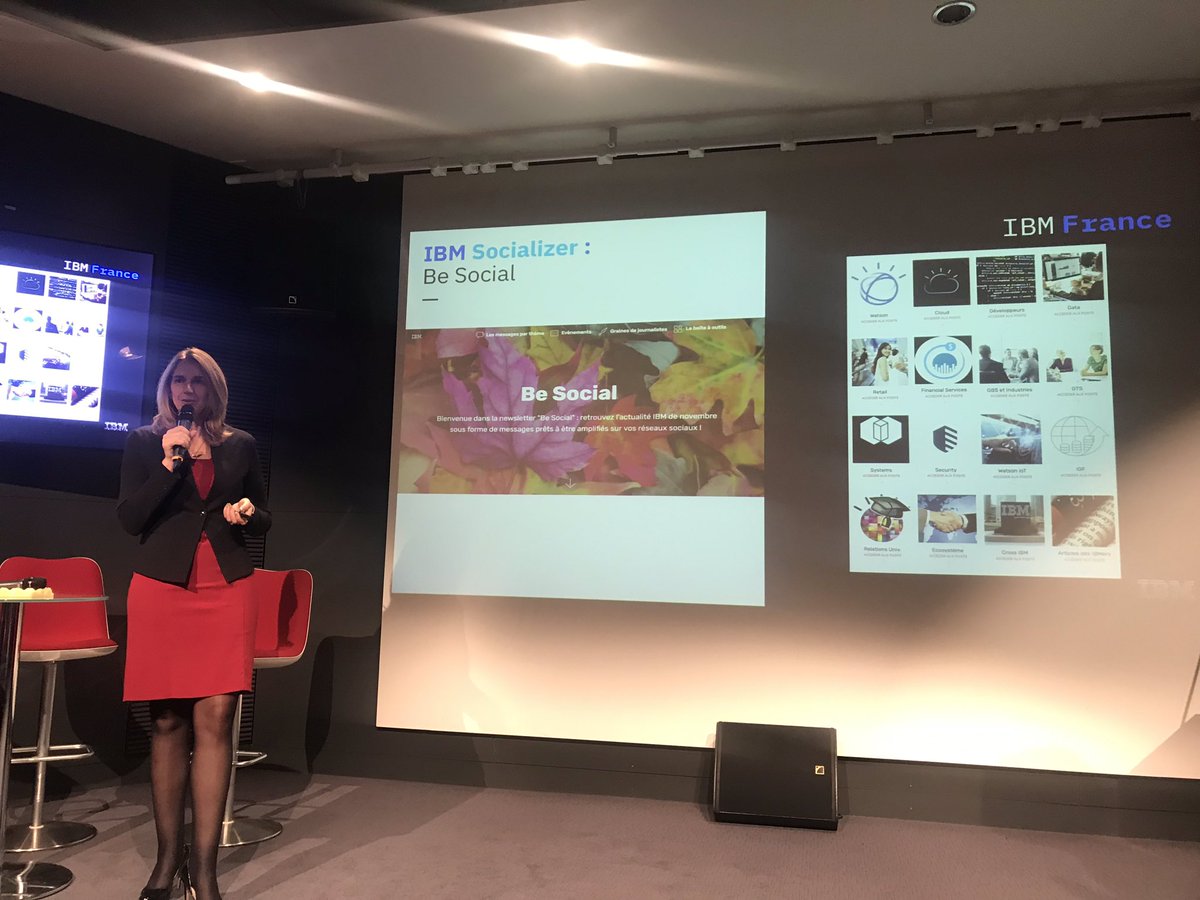 gmarchand78's tweet image. #IBMSocializer- @sophie8stanton «#BeSocial, une newsletter destinée à nos collaborateurs @IBM_France pour les aider à se lancer sur les réseaux sociaux...déjà la 6e édition rencontre un très beau succès»  cc @SeverineLienard #influenceur #ambassadeur #proudIBM #SocialSellingForum