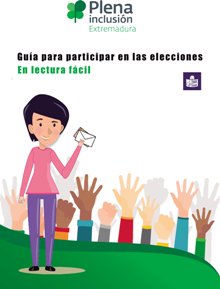 Portada de la Guía para participar en las elecciones en lectura fácil