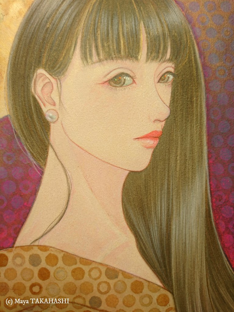 ma_____ya's tweet photo. 花珠月 (はなだまづき)
273×220×19mm (F3)
アクリル、胡粉、柿渋、雲母 / ウッドパネル
2018年
#POINT2018
#高橋まや作品 https://t.co/R1Mt2sYG7b