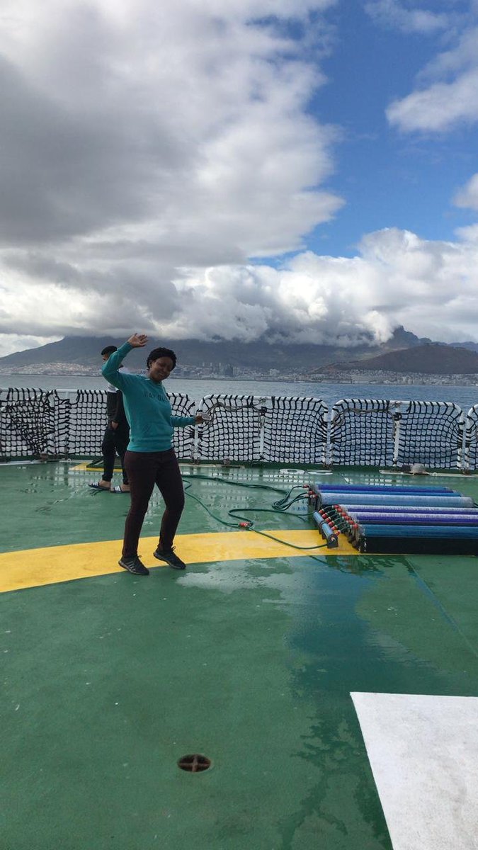 SAWeatherServic's tweet image. SA Agulhas II departed for #Antarctic (yearly takeover and Weddell Sea Expedition). SAWS has a met office onboard the ship. SAWS team onboard will be doing daily met obs and opportunistic upper air and ozone obs as part of the #YOPP #polarprediction #weather @WMO