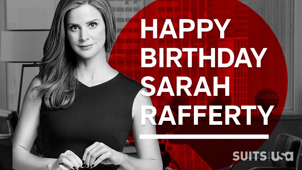 Today is Sarah Rafferty birthday who played Harvey\s secretary in suits! Happy birthday  
