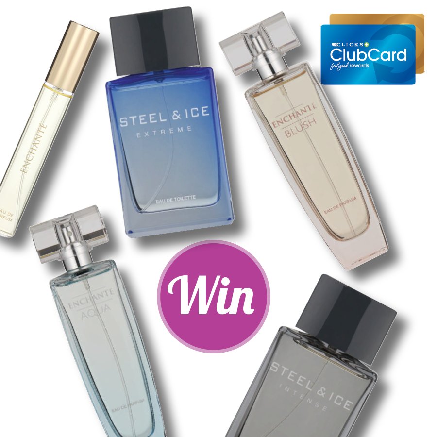Clicks_SA's tweet photo. Stand the chance WIN 1 of 5 fragrance gift sets to the value of R550 each!
To enter, follow us and tell us your favourite fragrance available at Clicks, using #WinWithClicks and tag 3 friends to do the same.
Ts&Cs apply > https://t.co/D9m323pFtT https://t.co/eSh9SWXCUS