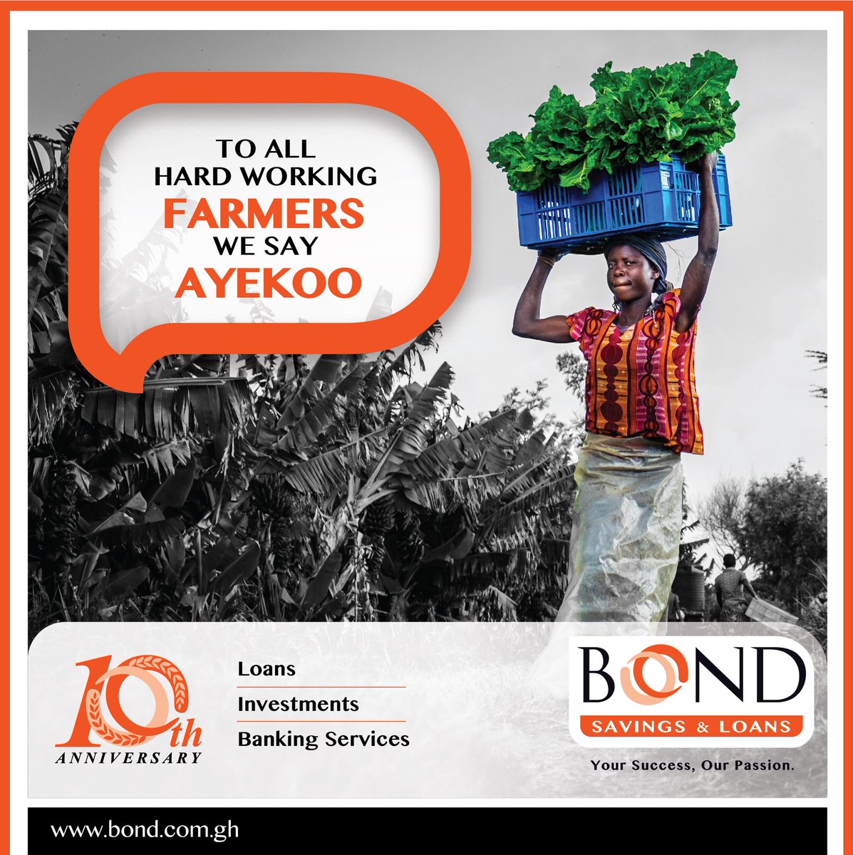 BONDghana's tweet photo. Congratulations to our hard working Farmers.
From the entire BOND team, we say Ayekoo. https://t.co/Bo83IkiXII