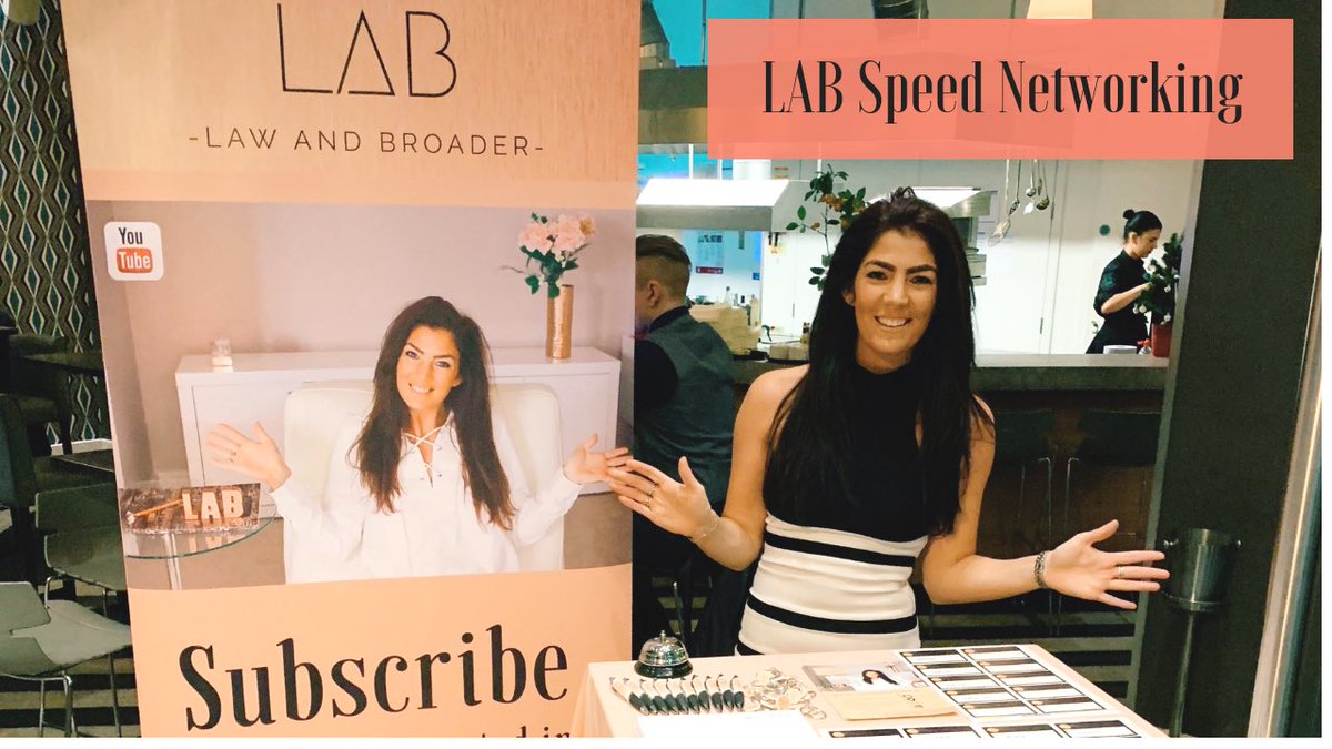ChrissieWolfe's tweet photo. On the #Vlog this week.... What happened at Speed Networking! If you missed out on this one, keep your eyes peeled for more events in the New Year! #SpeedNetworking #LawandBroader #LABEvents
https://t.co/xU2xZmTf1f https://t.co/07abTClCCG