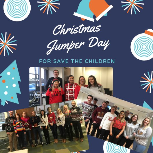 It's Christmas Jumper Day at <a href="/JMGSystemsLtd/">JMG Systems Ltd</a> , to raise funds for <a href="/savechildrenuk/">Save the Children UK</a> Some great efforts! #christmas #engineering #ChristmasJumperDay