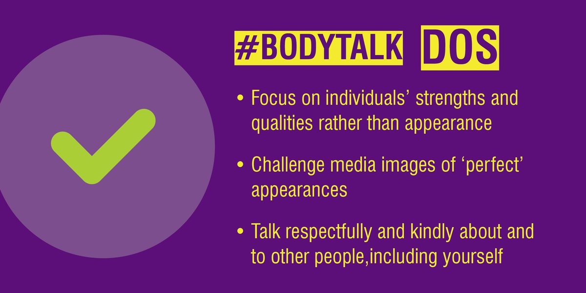 Think about how you talk about your own body and other people's! #SelfCareChristmas