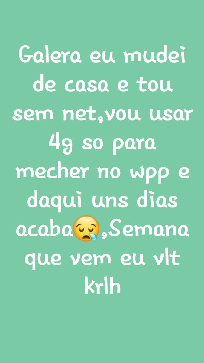 O @Heeycksz nem credito tem kssk