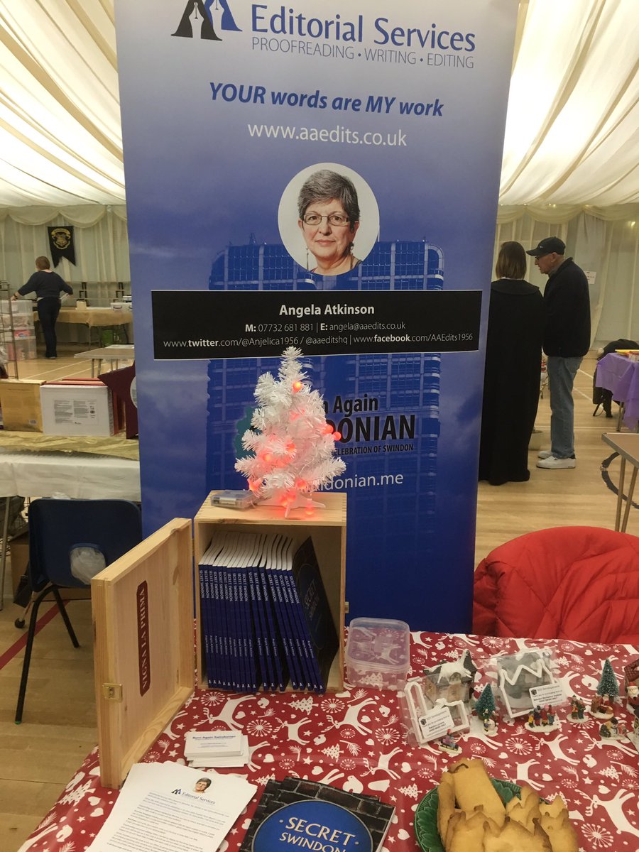 Anjelica1956's tweet image. We’re here! Me and @seddevelopments @SSMPCSwindon Christmas Extravaganza- come and see us!