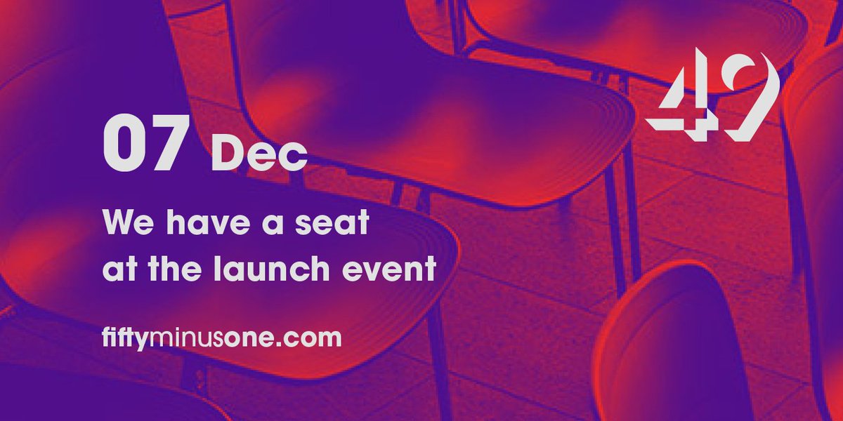 InstituteforSV's tweet photo. ‘49’ LAUNCHED TO CHALLENGE SOME OF THE BIG ISSUES IN SOCIETY WHILST BOOSTING PRODUCTIVITY THROUGH OPEN INNOVATION @fiftyminusone https://t.co/tgqaC33UtJ 
#49Launch
#OpenInnovation
#Coworking 
#SocialValue https://t.co/ohx3N0Lf7M