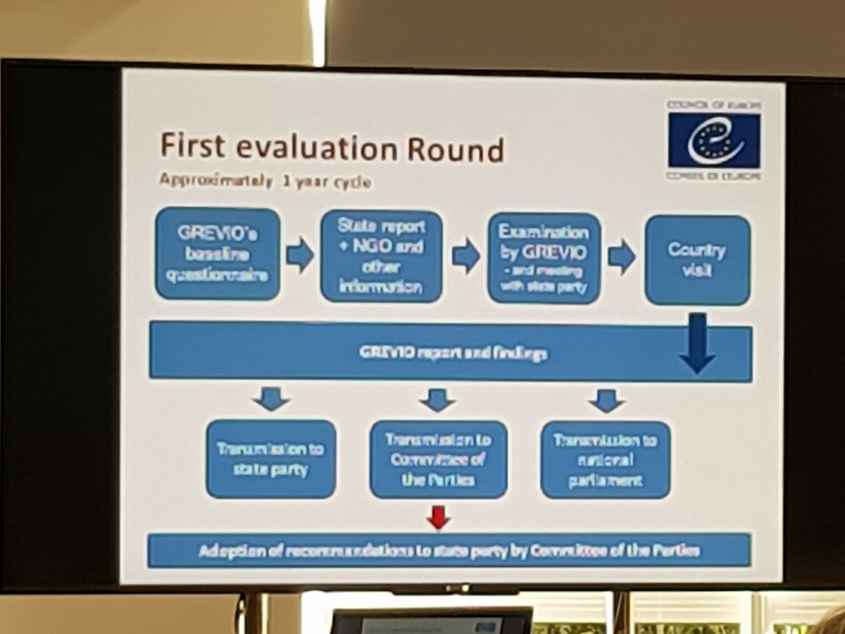 GREVOS evaluation Process to monitor the #instanbulconvention #16days