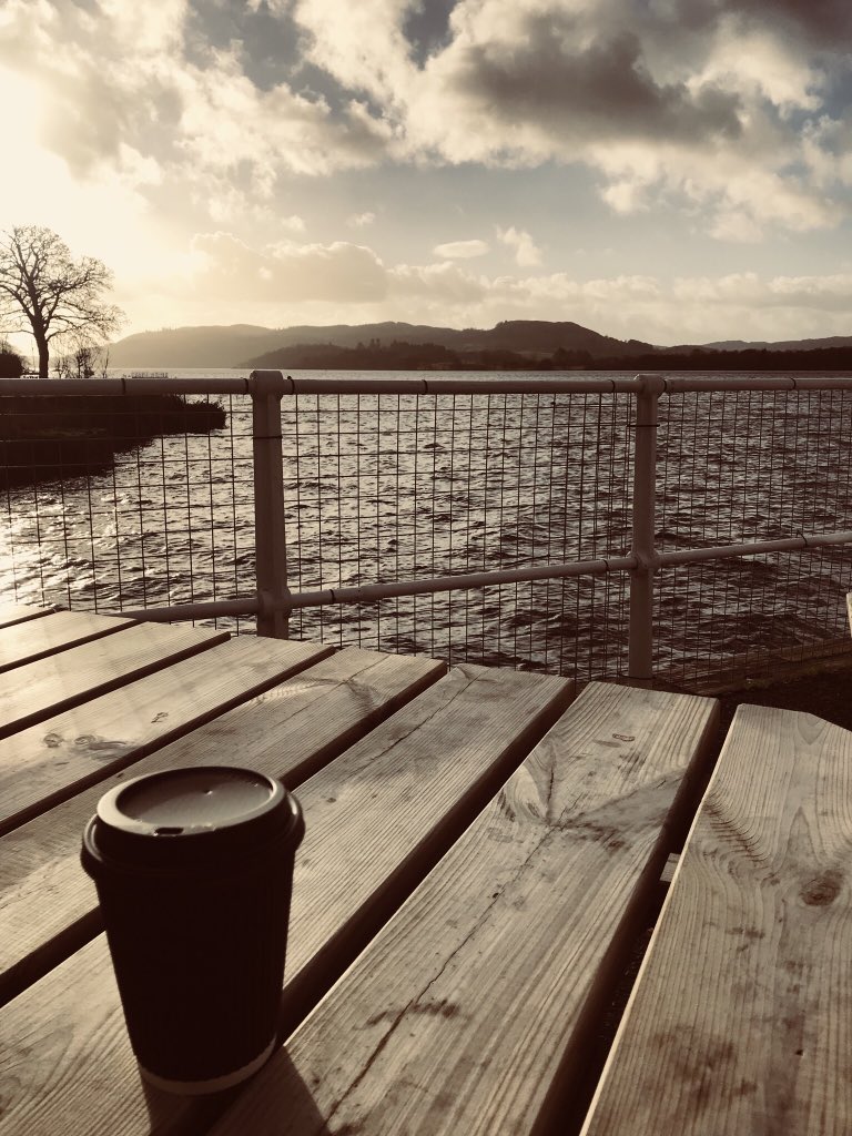 There could be worst places to grab a quick coffee after a service visit to @HayesAmbleside than @Windermereboats Ambleside pier!!! #stunninggrotto #stunninglocation