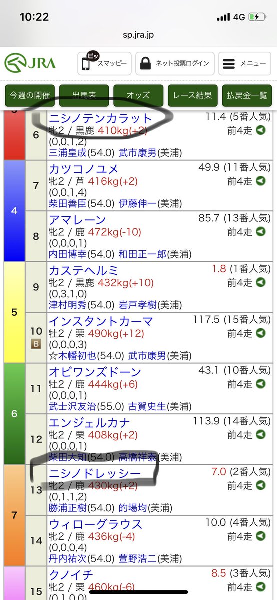 ZERO11046968's tweet photo. 職場の方と競馬場なう
いつもは素人ながら情報色々見て買うけど、このレースは名前だけ買っちまった…
#当たったらuplayの名前変えます
#7SE https://t.co/GD9b8LmLJO