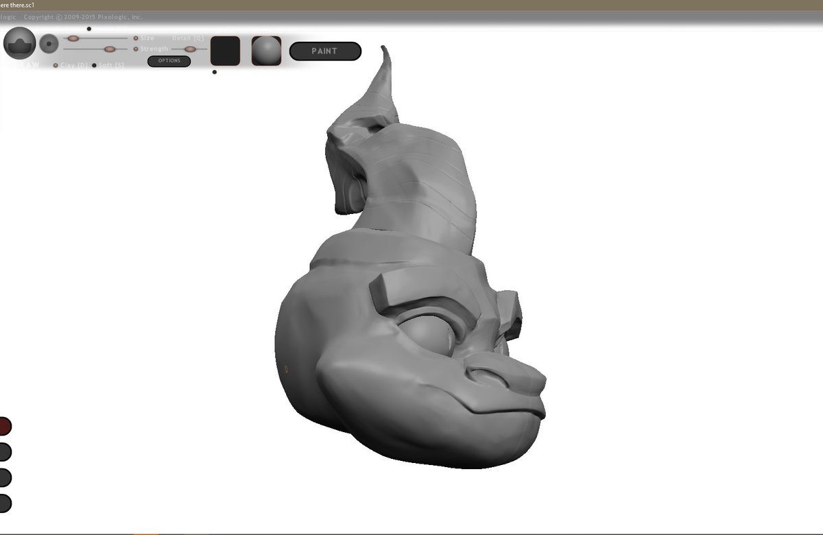 SapphzeaI's tweet image. Look who i made!
#SpyroReignitedTrilogy #spyro2 #ripto #3dmodel