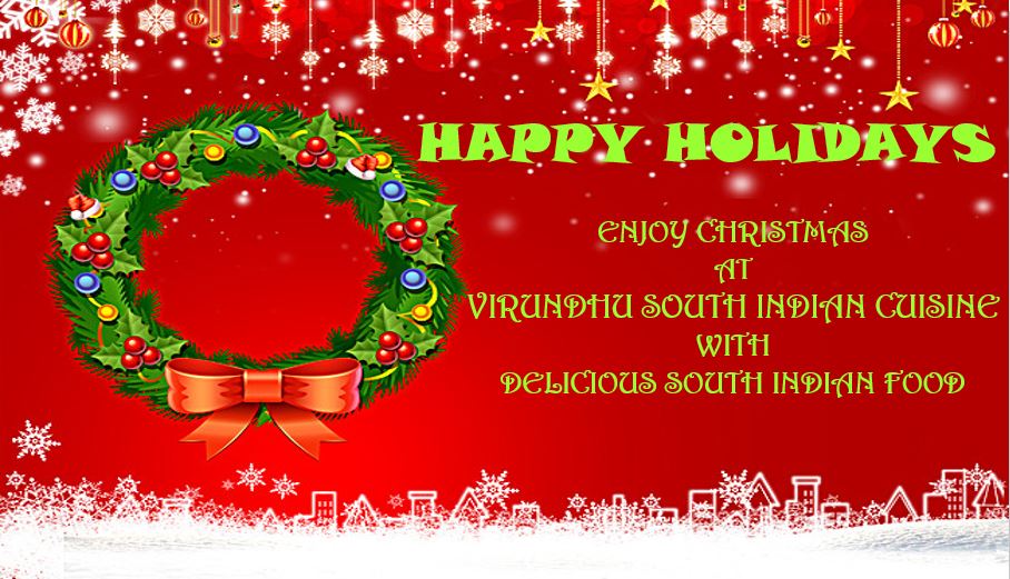 🌾CELEBRATE HOLIDAYS WITH VIRUNDHU SOUTH INDIAN CUISINE🌾

Chettinad Veg Biryani
Exotic Vegetarian/Vegan Curries
Naatu Kozhi Varutha Curry
Sea Food Specials

@downtownhillsboro <a href="/HillsboroEvents/">Hillsboro Events</a> @hillchamber @HillsboroTrib <a href="/CityofHillsboro/">City of Hillsboro OR</a>