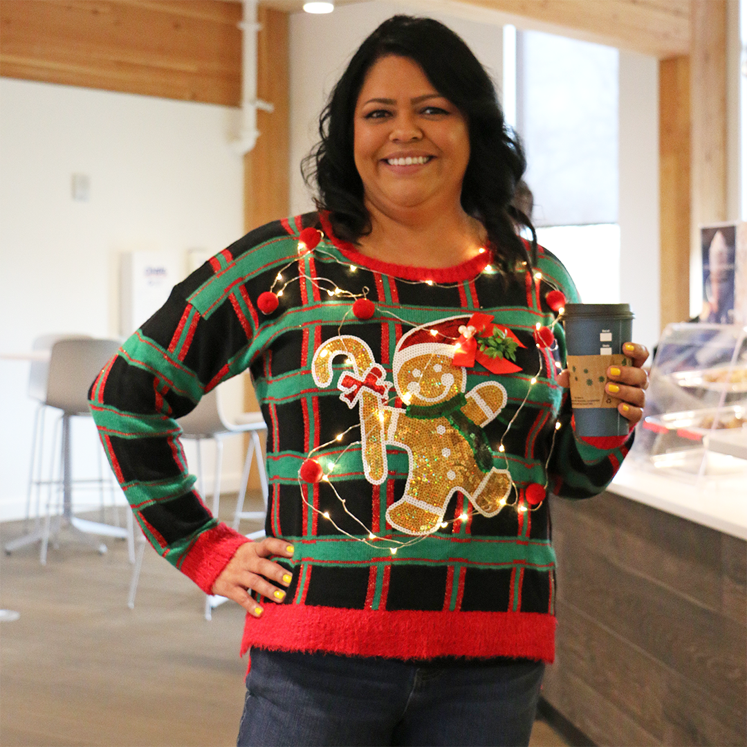 FirstTechFed's tweet photo. The uglier, the better! Check out our employees amazing holiday sweaters and tag #SpreadCheer to show us your ugly holiday sweaters! #firsttechlife https://t.co/UIG1YxccRj
