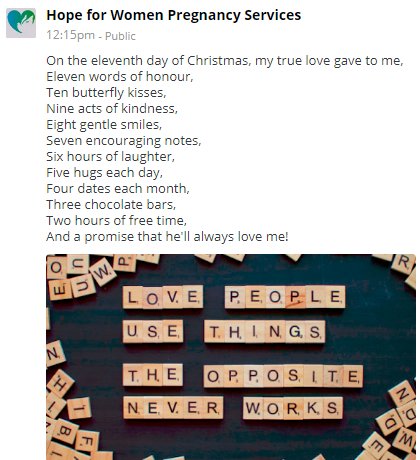 Hope For Women (@hopeforwomen) on Twitter photo 