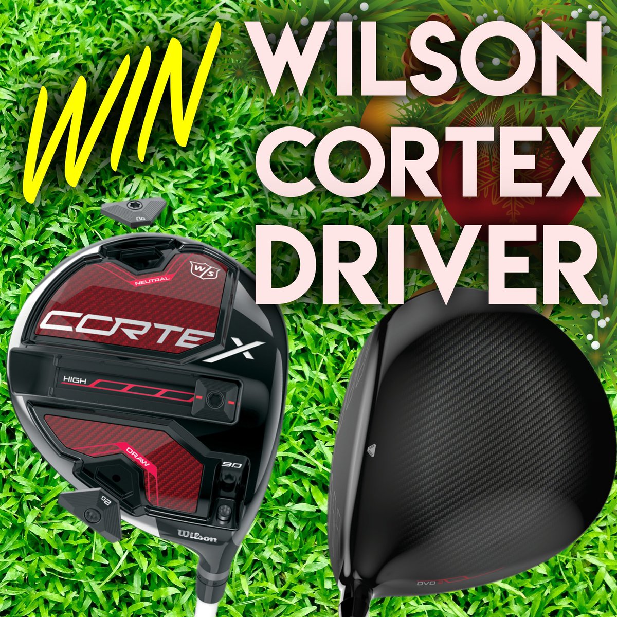 CHANCE TO WIN 🚨 <a href="/WilsonGolf/">Wilson Golf</a> Cortex driver to your spec! To enter 👉🏻 Like and RT the post 👉🏻 Follow me and Wilson 😁 #peteschristmascrackers love these Christmas Giveaways - draw made after Christmas Day #golf #giveaway #christmas