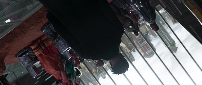 Variety's tweet photo. Rachel Morrison on the top shot of #BlackPanther: “I’m a strong believer that everything we do mimics the stakes of the story, what the character’s emotional experience is at that moment. The stakes don’t get higher than this moment” https://t.co/3XnhXYip8v https://t.co/CCG2wQtm6S